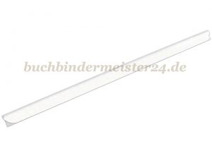 Klemmschiene,selbstklebend<br>297mm,Fassung 3-4mm<br>weiss