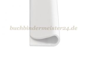 Klemmschiene,selbstklebend<br>297mm,Fassung 3-4mm<br>weiss