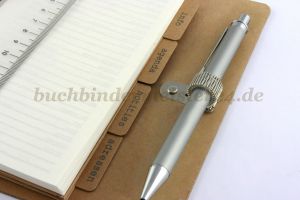 Stifthalter aus Metall<br>zum Annieten, drehbar