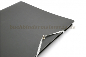 Flachgummi<br>mit 2 Splinten<br>350 mm, silber-metallic