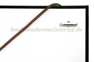 Elastics with 2 T-Ends<br>350 mm, red-green