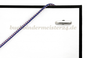 Elastics with 2 T-Ends<br>420 mm, dark blue-red-white