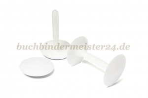 Mini-Bindestifte für Musterkollektionen<br>44 mm lang<br>transp.