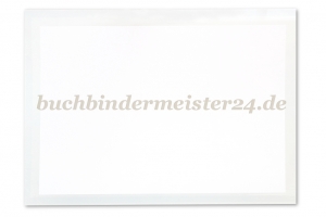 Adhäsive-Taschen A4<br>244 x 328 mm<br>transparent klar