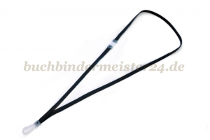 Schlüsselbänder / Lanyards<br>450 mm lang<br>schwarz