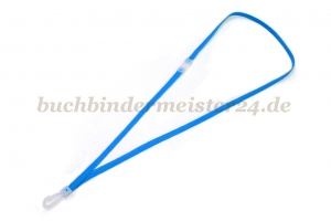 Schlüsselbänder / Lanyards<br>450 mm lang<br>blau