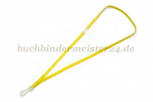 Schlüsselbänder / Lanyards<br>450 mm lang<br>gelb