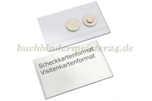 Namensschild mit Magnet<br>Haftmagnet rund