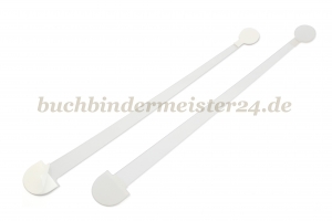 Regalwipper<br>200 mm lang<br>2 Klebeflächen<br>mit Abzieh-Hilfe