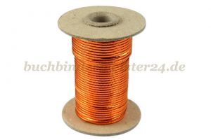 Rundgummi<br>kupfer-metallic<br>1,6mm Durchm.<br>20 m auf Spule