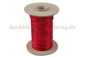 Round elastic<br>red-metallic<br>1.6 mm dia.<br>20 m on spool