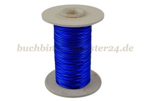 Rundgummi<br>blau-metallic<br>1,6mm Durchm.<br>20 m auf Spule