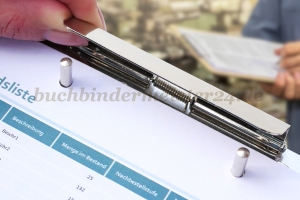 Stiftklammern<br>100 mm breit<br>70 mm Lochung