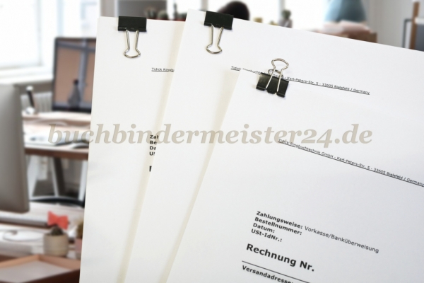 Rapesco FBC410B1 41mm Foldback Klammern, Schwarz, 10 Stück : :  Bürobedarf & Schreibwaren