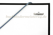 Gummischnüre<br>mit 2 Splinten<br>420 mm, weiss-blau-gelb