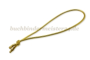 Fertigschleifen aus Gummizugschnur<br>40 mm<br>gold